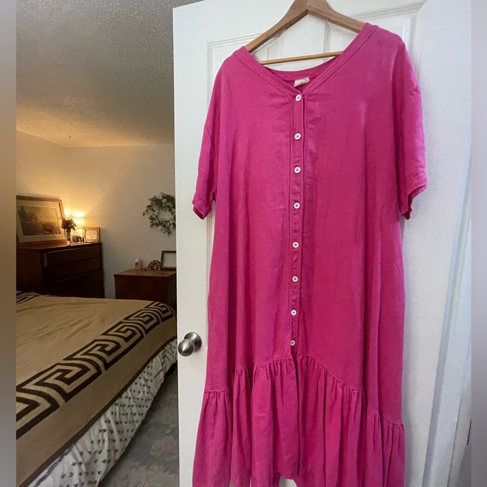 FSOT Shelter XL Pink Baseball Dress